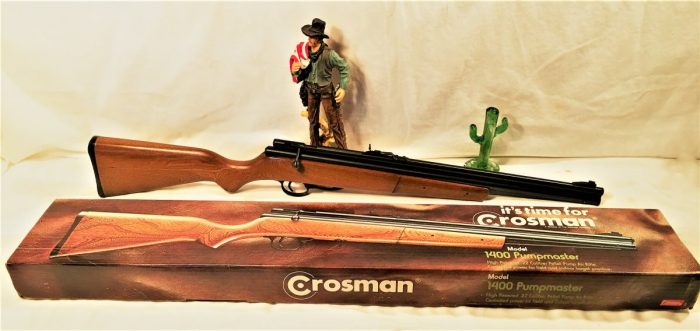 Crosman model 1400 pump master 22 caliber w/box**** sold