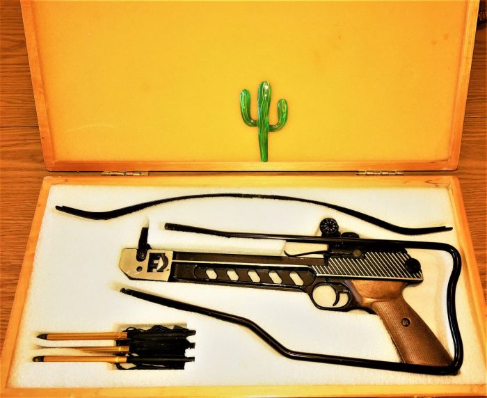 Small Cross Bow w/heavy wire stock****SOLD