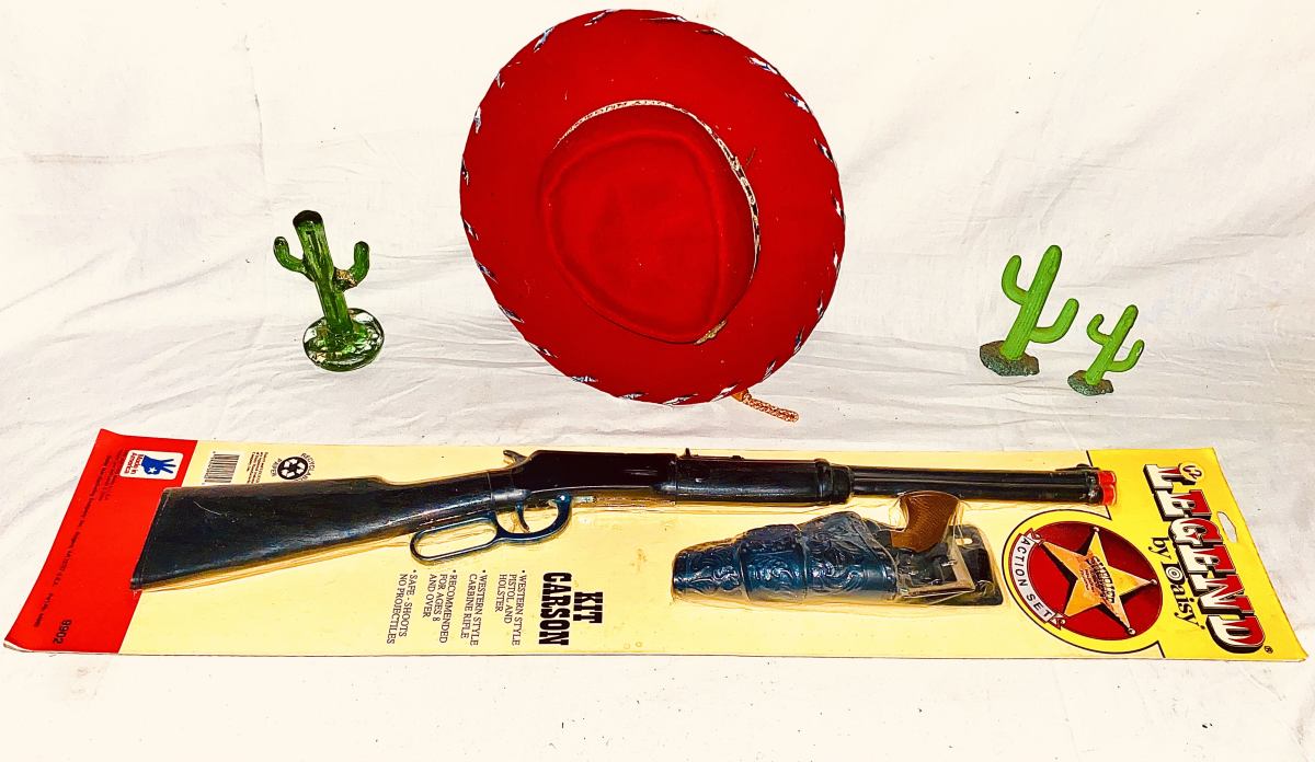 Daisy Legend series toy guns Kit Carson****SOLD