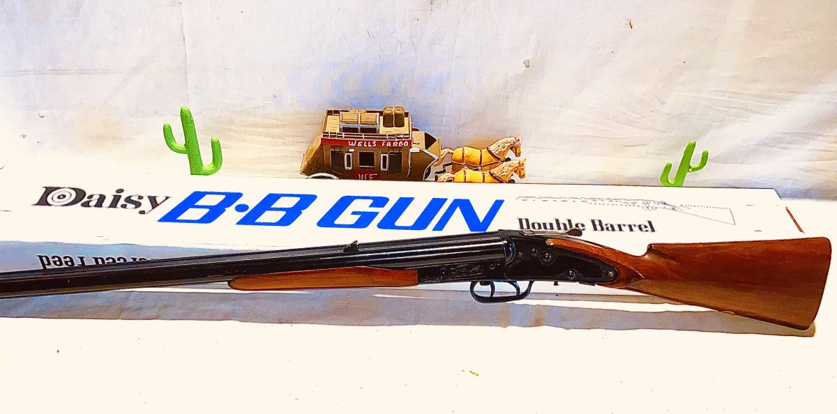 Daisy model 21 Sears double barrel wood stock ****SOLD