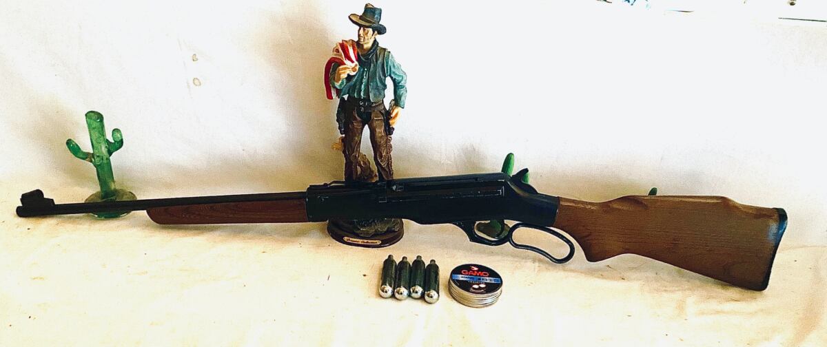 Crosman model 99 22 caliber co2 western style