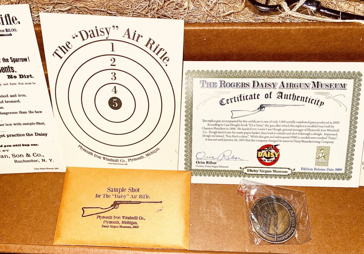 Daisy replica of the very first gun produced****SOLD - Image 11
