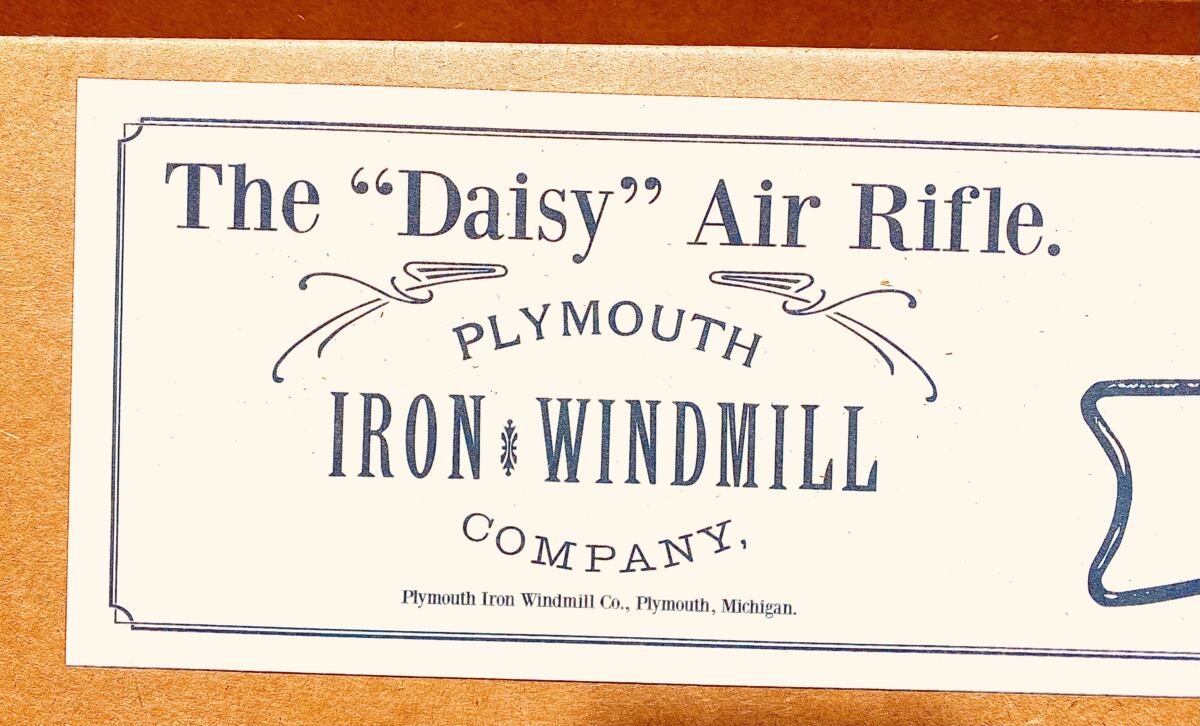 Daisy replica of the very first gun produced****SOLD - Image 9