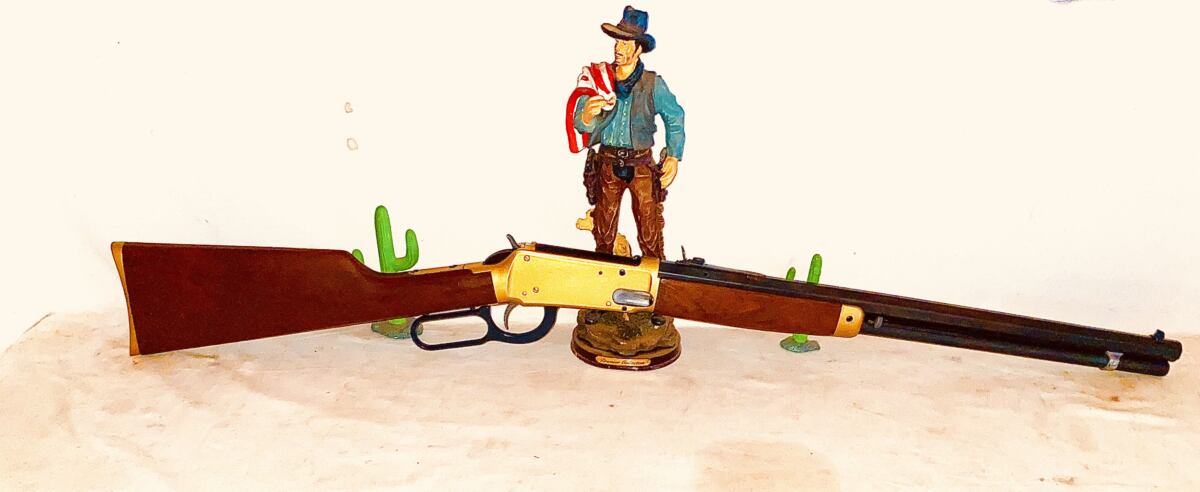 Daisy Sears & Roebuck hex barrel Yellow Boy - Image 2