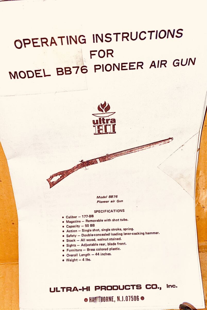 Ultra High Pioneer Kentucky rifle - Image 2