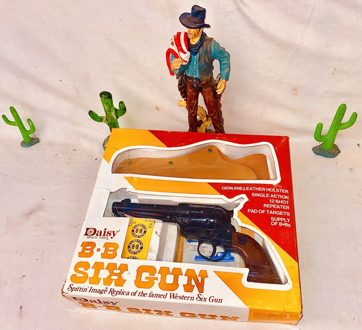 Daisy model 180 peacemaker revolver w/box